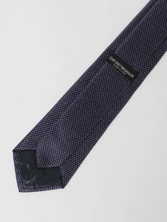 25FW 엠포리오 아르마니 넥타이 EM001344TE16524 FB172 Navy - EMPORIO ARMANI