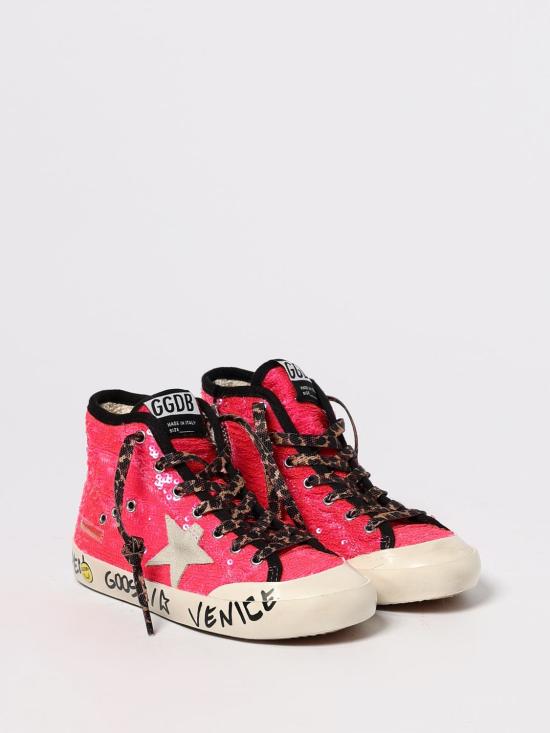 25FW [키즈] 골든구스 스니커즈 GYF00114F00758025612 Fuchsia - GOLDEN GOOSE