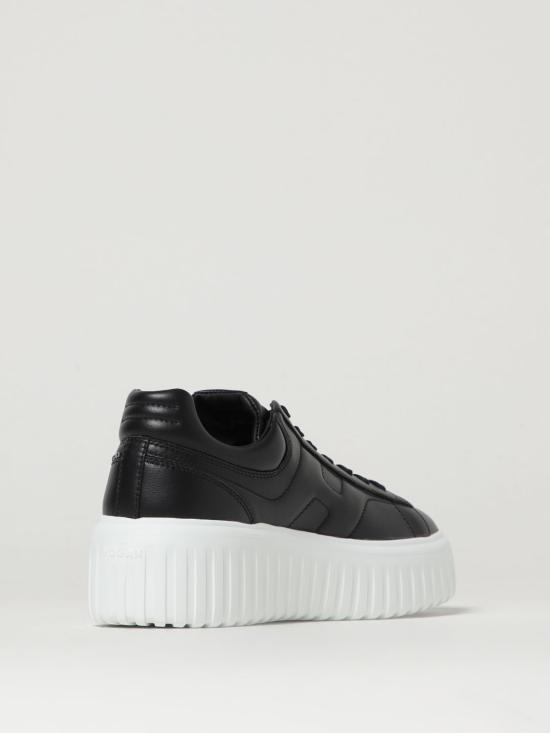 25FW 호간 뮬/슬리퍼 HXW6450FO60U48 B999 Black - HOGAN