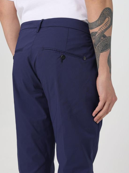 25FW 돈답 스트레이트 팬츠 UP235PS0020U002 866 Blue - DONDUP