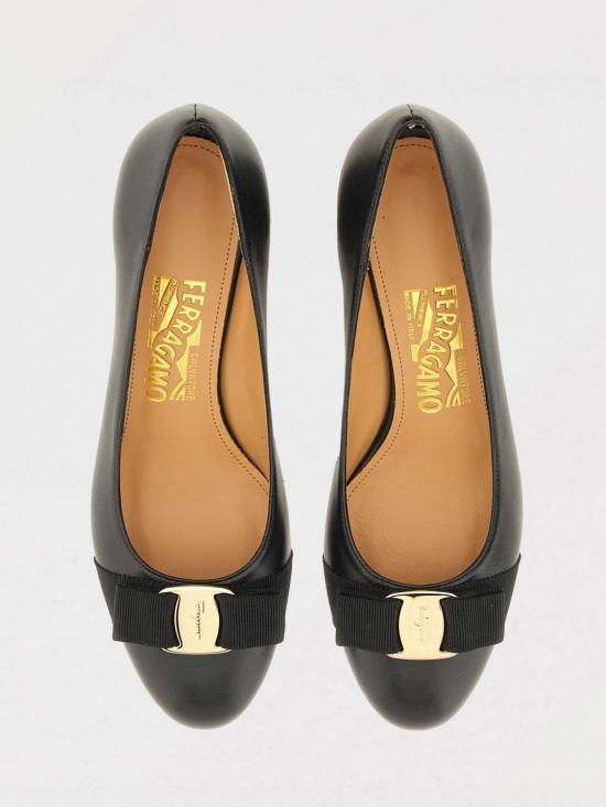 25FW 살바토레 페라가모 힐/펌프스 775750 01I745 003 Black - SALVATORE FERRAGAMO