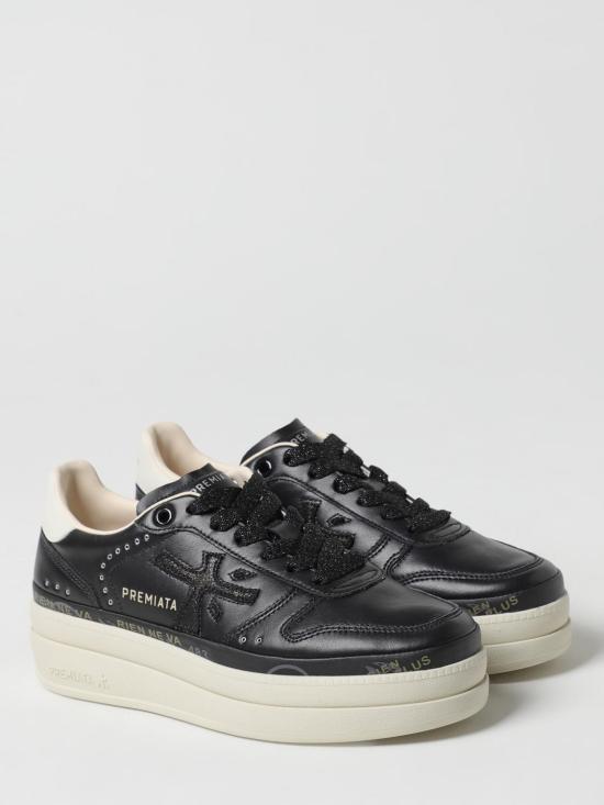 25FW 프리미아타 뮬/슬리퍼 MICOL 7014 Black - PREMIATA