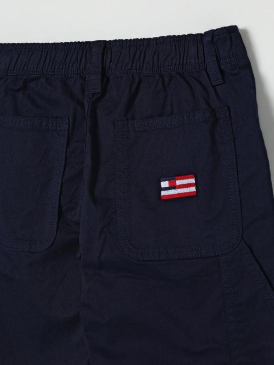 25SS [키즈] 타미힐피거 트레이닝/조거 팬츠 KB0KB09637 C1G Blue - TOMMY HILFIGER