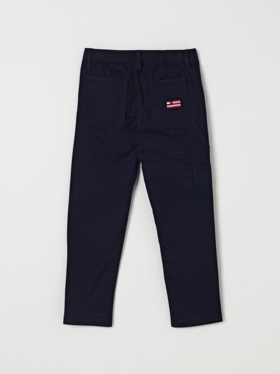 25SS [키즈] 타미힐피거 트레이닝/조거 팬츠 KB0KB09637 C1G Blue - TOMMY HILFIGER