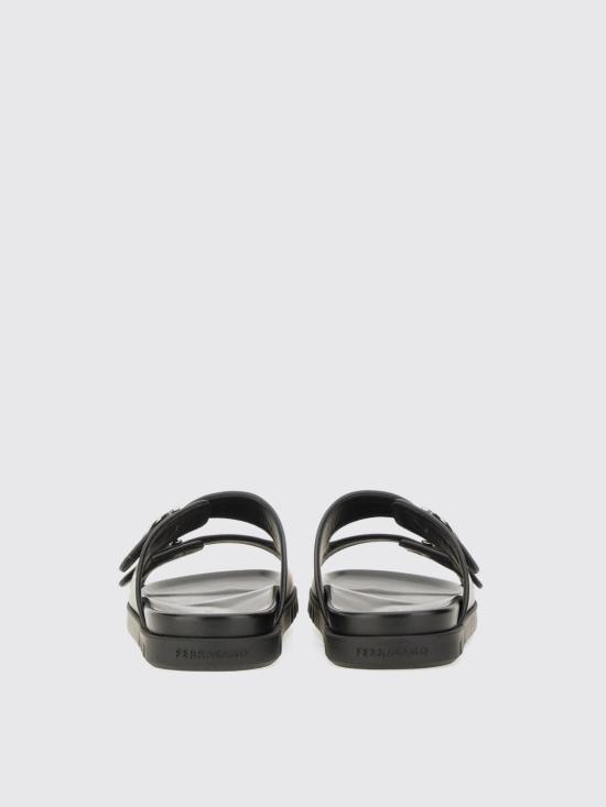25SS 살바토레 페라가모 뮬/슬리퍼 774491027970 001 Black - SALVATORE FERRAGAMO