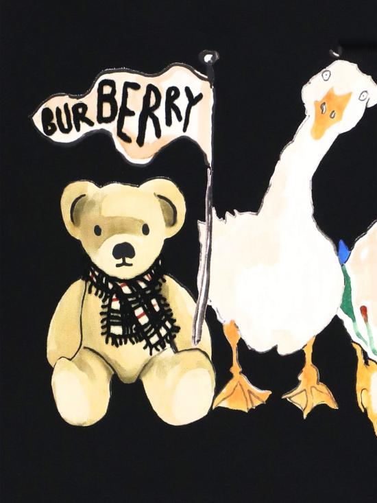 25FW [키즈] 버버리 풀오버 8112508 Black - BURBERRY