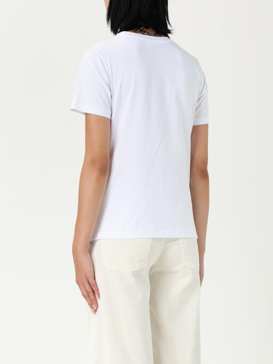 25FW 돈답 반팔 티셔츠 S746JF0271DFZ4 000 White - DONDUP