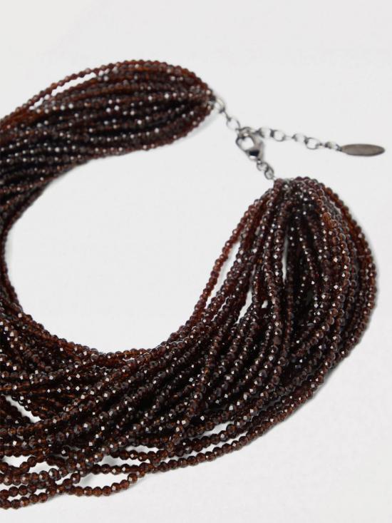 25FW 브루넬로 쿠치넬리 보석 MCOW9LV39 CMORO Brown - BRUNELLO CUCINELLI