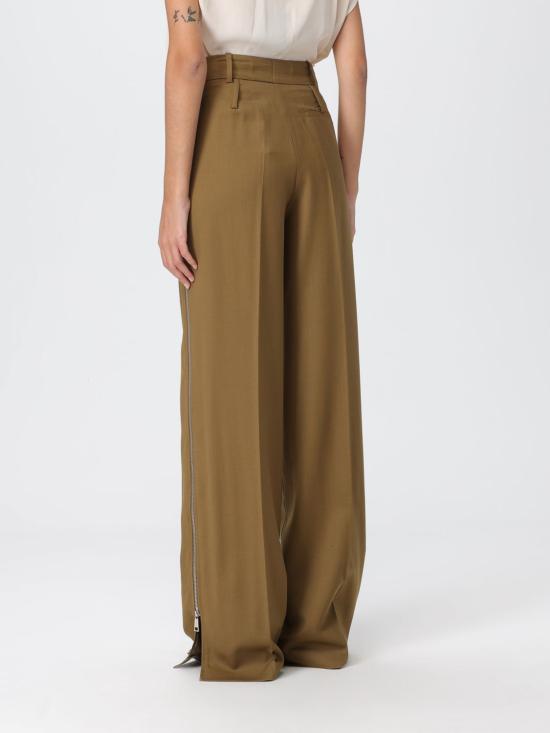 25FW 에리카 카발리니 스트레이트 팬츠 E5WH01 S23 Green - ERIKA CAVALLINI