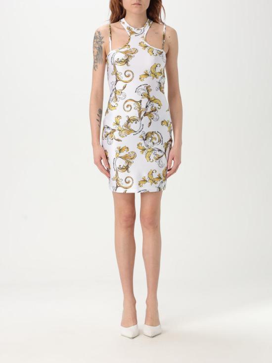 25FW 베르사체 롱 원피스 78HAO914JS470 G03 White