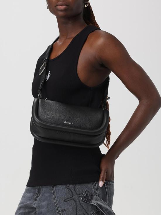 25FW JW앤더슨 숄더백 HB0568LA0107 999 Black - JW ANDERSON