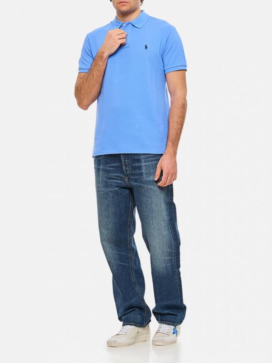 25FW 폴로 랄프로렌 폴로 티셔츠 710795080 015 Gnawed Blue - POLO RALPH LAUREN