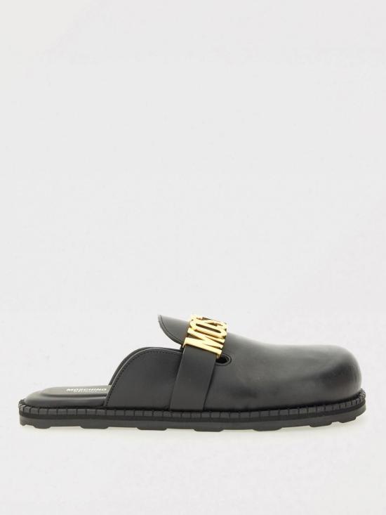 25FW 모스키노 뮬/슬리퍼 MA10162G1NMF0 000 Black