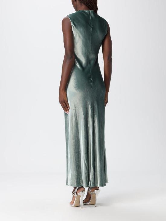 25FW 알베르타 페레티 롱 원피스 04296645 0375 Green - ALBERTA FERRETTI