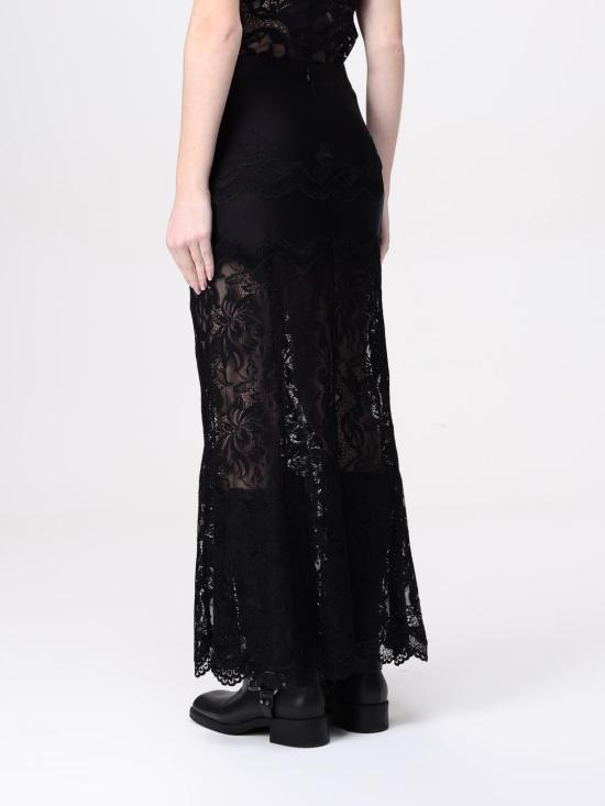 26SS 파코라반 롱 스커트 25PJJU021PA0170 P0001 Black - PACO RABANNE