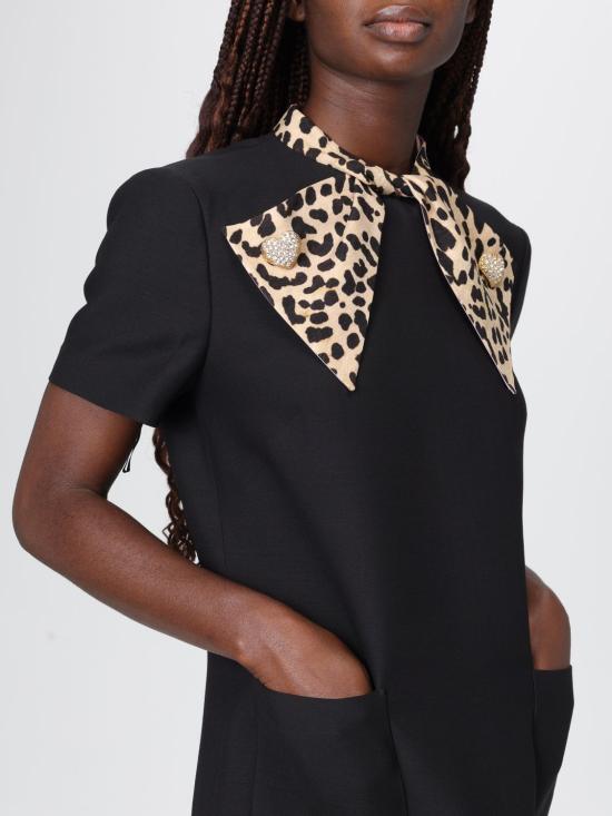 25FW 발렌티노 가라바니 롱 원피스 7B3VAFH51CF BNH Black - VALENTINO GARAVANI