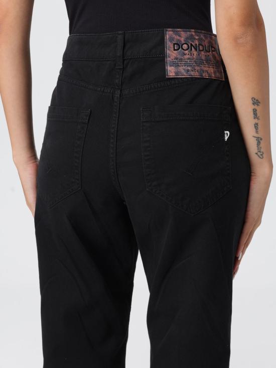 25FW 돈답 팬츠 DP268BGSE043DPTD 999 Black - DONDUP