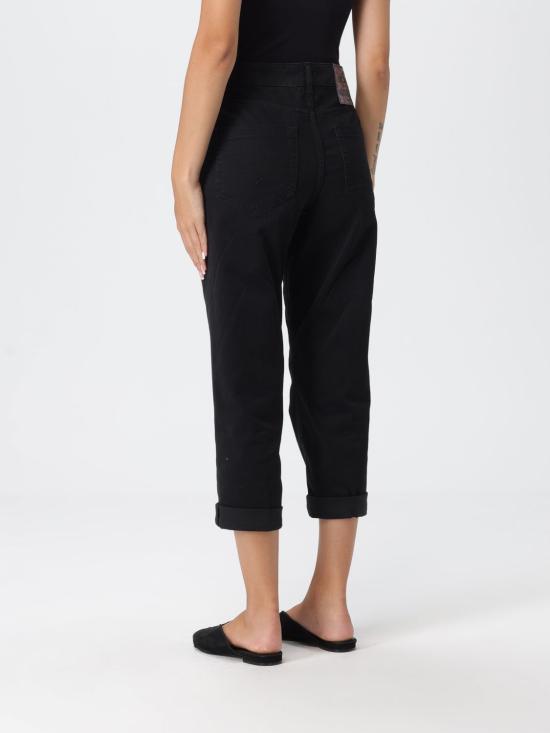 25FW 돈답 팬츠 DP268BGSE043DPTD 999 Black - DONDUP