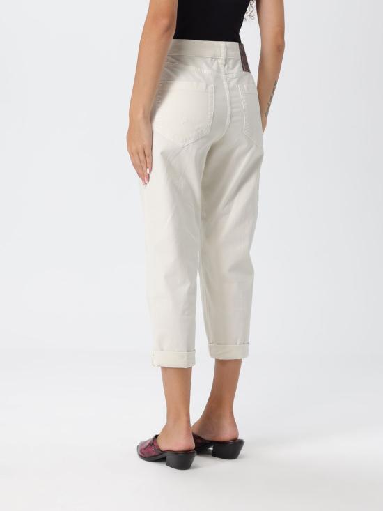 25FW 돈답 팬츠 DP268BGSE043DPTD 005 Milk - DONDUP