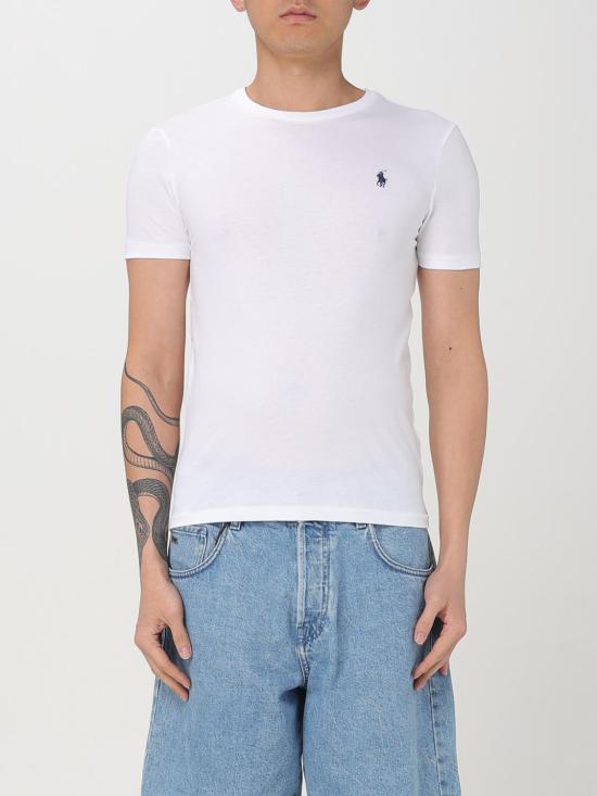 25FW 폴로 랄프로렌 반팔 티셔츠 710680785 003 White