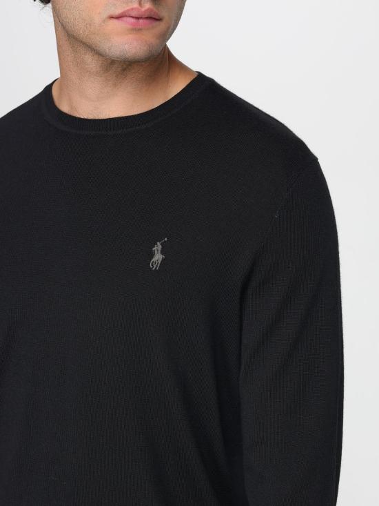 25FW 폴로 랄프로렌 스웨터 710946143 004 Black - POLO RALPH LAUREN