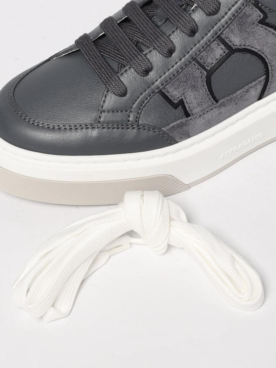 25FW 살바토레 페라가모 스니커즈 02A048 784537 003 Grey - SALVATORE FERRAGAMO