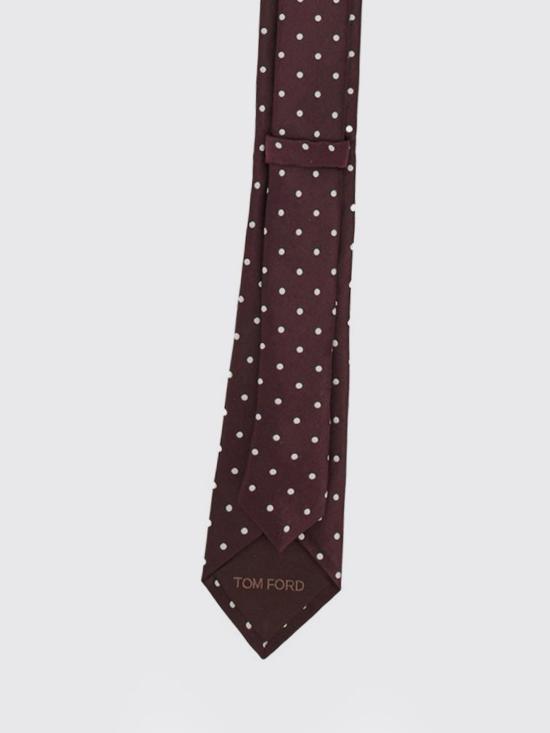25FW 톰포드 넥타이 STI003S0178 ER670 Burgundy - TOMFORD