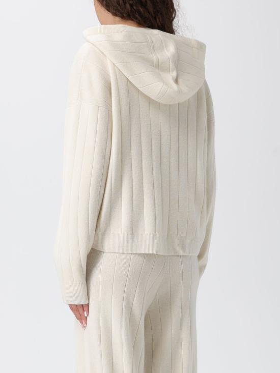 25FW 막스마라 루비에라 지퍼 니트 가디건 2521346029600 003 White - MAX MARA