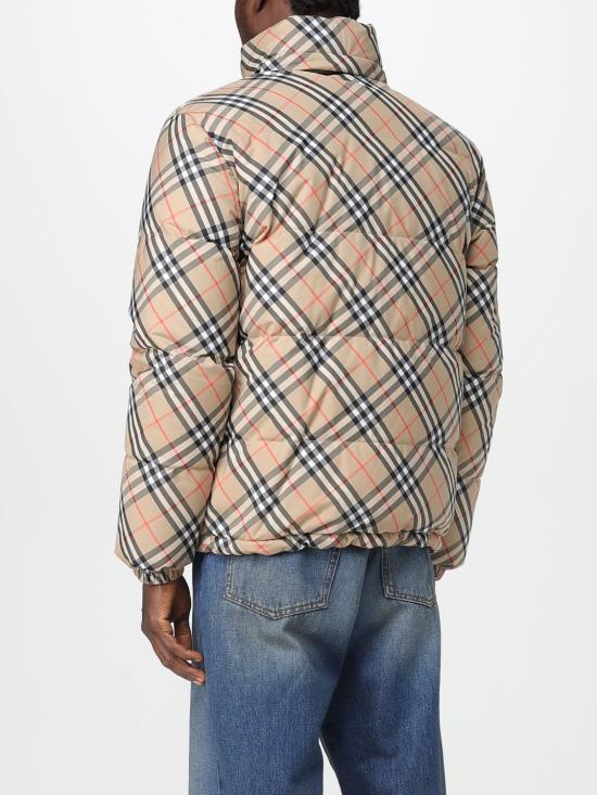 25FW 버버리 리버시블 체크 스노우든 푸퍼 자켓 8110189 Sand - BURBERRY