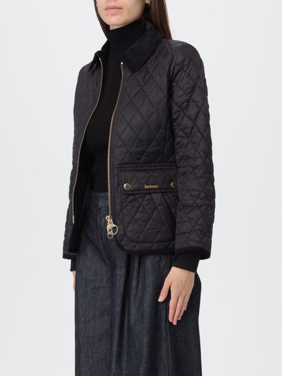 25FW 바버 비드넬 피티드 퀼티드 재킷 LQU1765 BK91 Black - BARBOUR