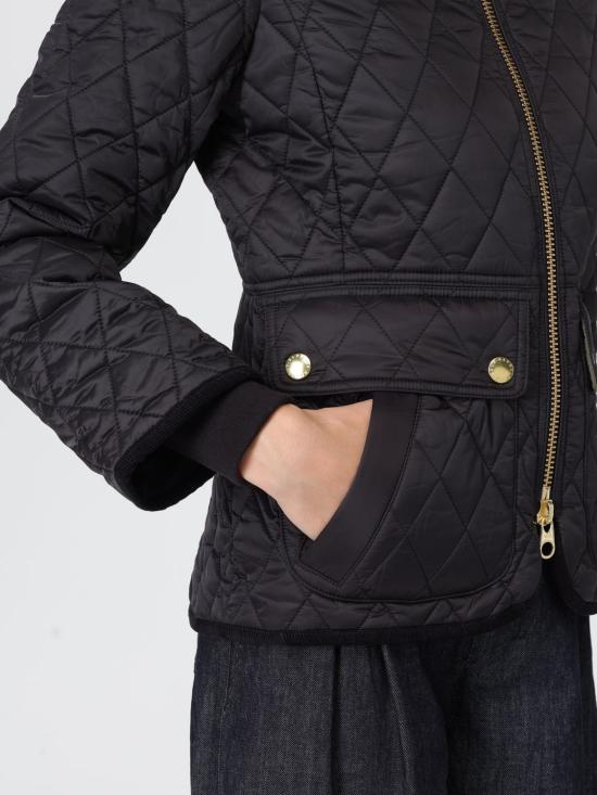 25FW 바버 비드넬 피티드 퀼티드 재킷 LQU1765 BK91 Black - BARBOUR