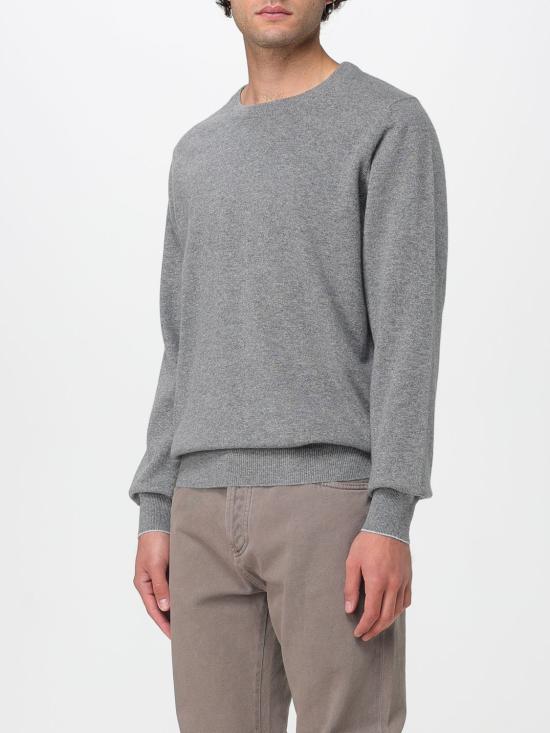 25FW 브루넬로 쿠치넬리 캐시미어 니트 M2200100 CF423 Grey - BRUNELLO CUCINELLI