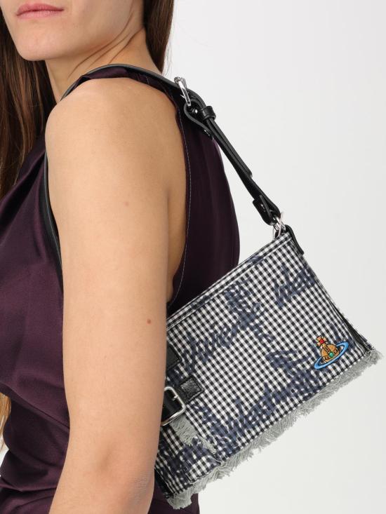 25FW 비비안웨스트우드 숄더백 46020009WW011T O302 Black - VIVIENNE WESTWOOD