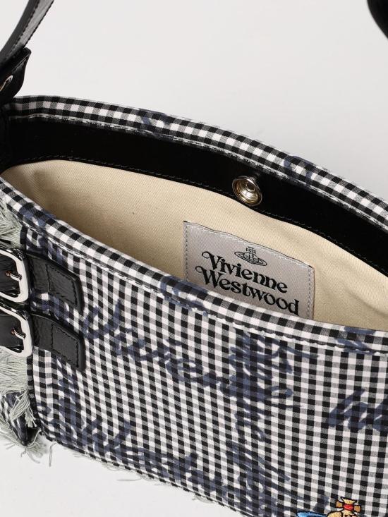 25FW 비비안웨스트우드 숄더백 46020009WW011T O302 Black - VIVIENNE WESTWOOD