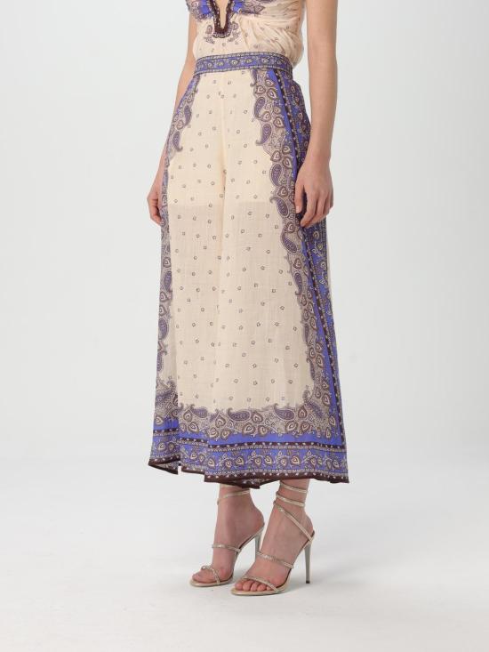 25FW 짐머만 팔라초 팬츠 1760PRS254 PPSLY Violet - ZIMMERMANN