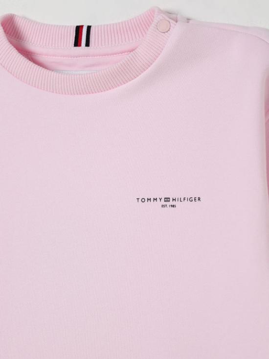 25FW [키즈] 타미힐피거 풀오버 KS0KS00640 TOG Pink - TOMMY HILFIGER