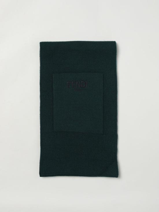 25FW [키즈] 펜디 스카프 JUQ020AO29 F0L5W Green