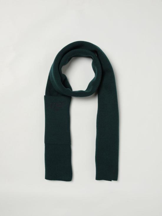 25FW [키즈] 펜디 스카프 JUQ020AO29 F0L5W Green - FENDI