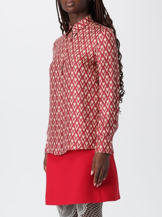 25FW 발렌티노 가라바니 셔츠 7B3AB7Q190R CLT Red - VALENTINO GARAVANI