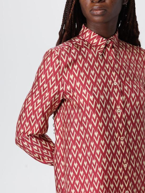 25FW 발렌티노 가라바니 셔츠 7B3AB7Q190R CLT Red - VALENTINO GARAVANI