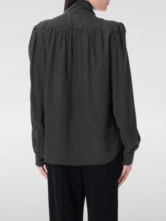 25SS 생로랑 블라우스 823680Y6C45 1095 Black - SAINT LAURENT