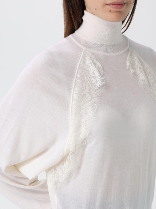 25FW 리우조 스웨터 CF5326MA82O X0718 Milk - LIU JO