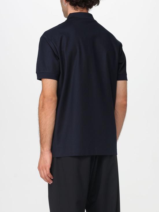 25FW 버버리 메탈 EKD 코튼 폴로 셔츠 8116182 Navy - BURBERRY