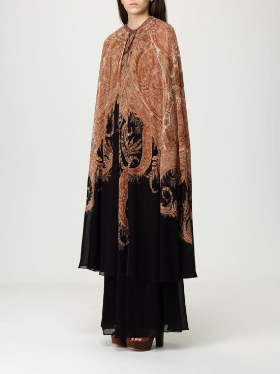 25FW 짐머만 롱 원피스 5207DF251 BLKP Black - ZIMMERMANN