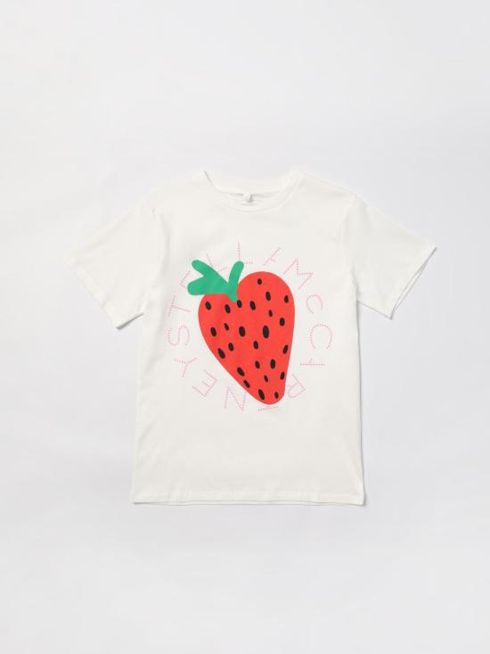 25FW [키즈] 스텔라 맥카트니 티셔츠 TW8B21Z0434 101 Ivory