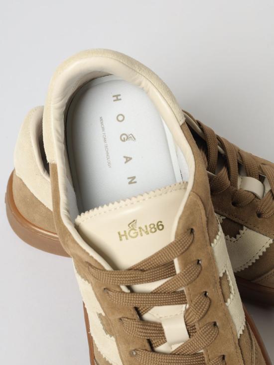25FW 호간 쿨 스니커즈 HXM6470FB60PJQ 0ZCS Beige - HOGAN