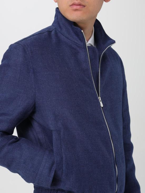 25FW 브루넬로 쿠치넬리 자켓 MW4826509 C802 Blue - BRUNELLO CUCINELLI