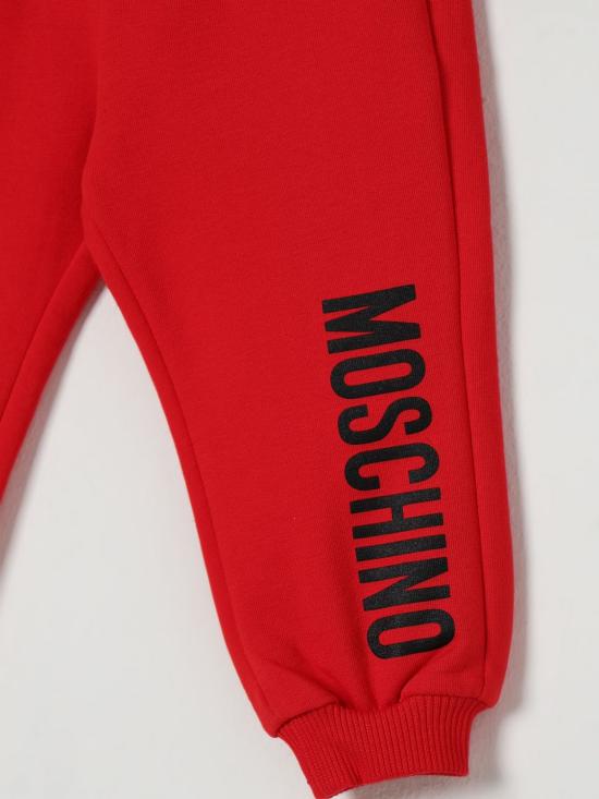 25FW [키즈] 모스키노 팬츠 MUP05QLDA17 50109 Red - MOSCHINO