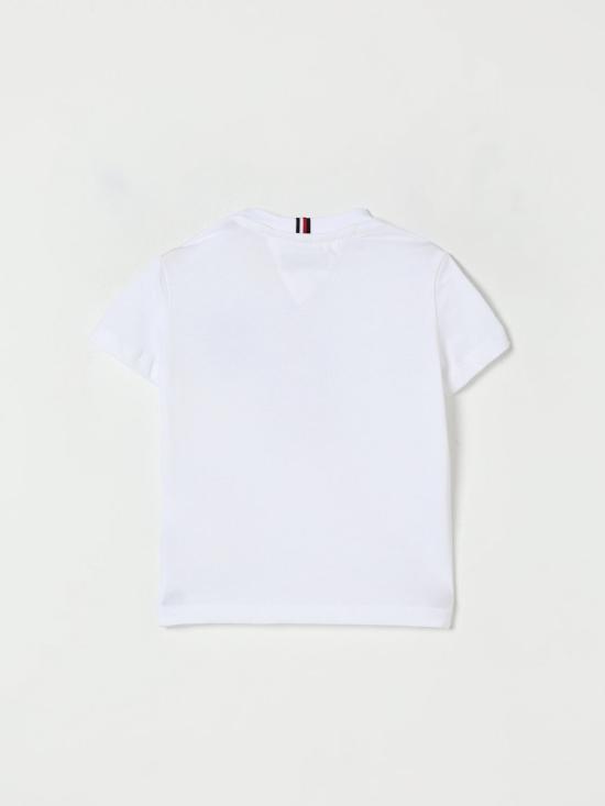 25FW [키즈] 타미힐피거 티셔츠 KB0KB09868 YBR White - TOMMY HILFIGER