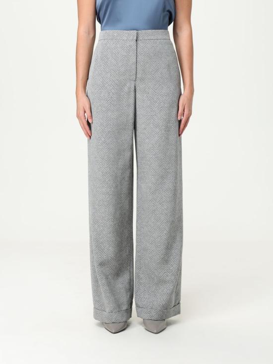 25FW 엠포리오 아르마니 스트레이트 팬츠 EW002232TE15783 F8055 Grey